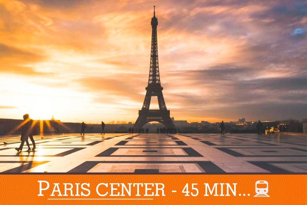 Apartmán Duplex Standing 7Min➤Fontainebleau-Insead⎮45Min➤Paris Veneux-les-Sablons Exteriér fotografie